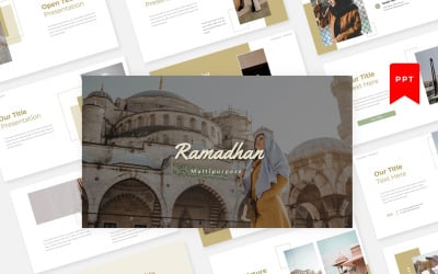 Modello di PowerPoint multiuso Ramadhan