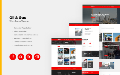 Petroil - Тема WordPress для нафти та газу