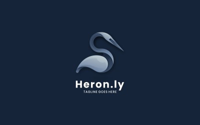 Heron Kleurverloop Logo Stijl