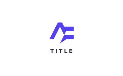 Modern Taze AF Tech Monogram Logosu
