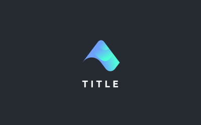 Modern Temiz Bir Sıvı Laboratuar Gölgesi Monogram Logosu