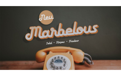 Neu Marbelous Font - Neu Marbelous Font
