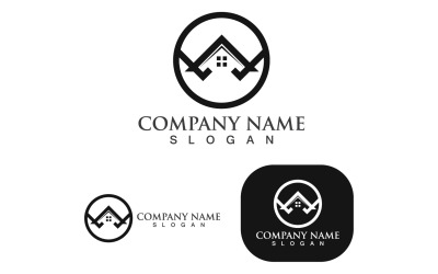 House Home Logo Building Vector V7