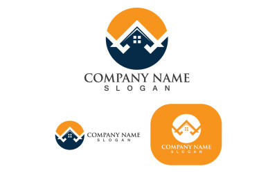 House Home Logo Building Vector V8