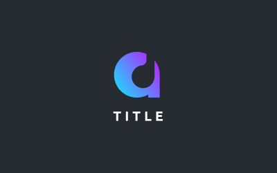 Modern Stil Bir Müzik Şarkısı Melodisi Soyut Logo