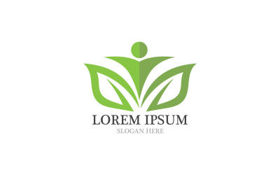 Ecologie Bladgroen Logo Symbool Ver.11