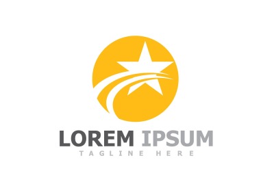 Sternlogo und Symbolvektor V22