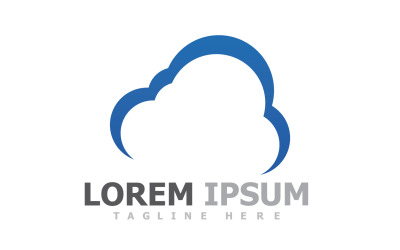 Cloud Server Logo And Symbol V21