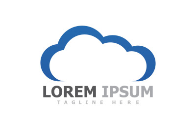 Cloud Server Logo And Symbol V29