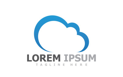 Cloud Server Logo And Symbol V44