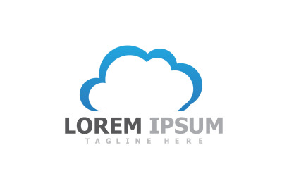 Cloud Server Logo And Symbol V52