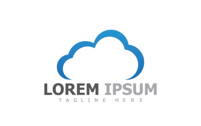 Cloud Server Logo And Symbol V58