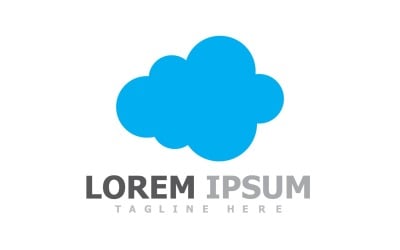Cloud Server Logo And Symbol V67