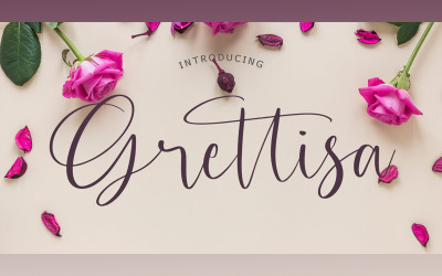 Grettisa Modern El Yazısı Yazı Tipi