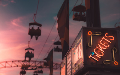 Neon Sunset - Atmosphärische Synthwave-Musik
