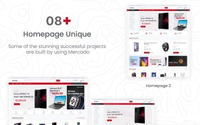 Tema de Prestashop para tienda de supermercado y electrónica Mercado Elementor