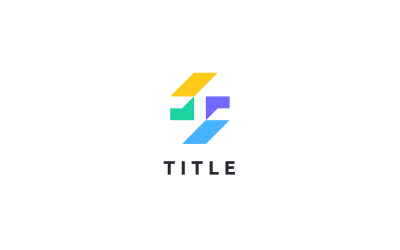 Elegante logo minimal S Chat Community Talk