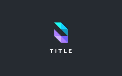 Logo Purple Tech de productivité abstraite minimale et élégante