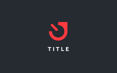 Şık Minimal Saat Mercan U Saati Görev Gölge Logosu