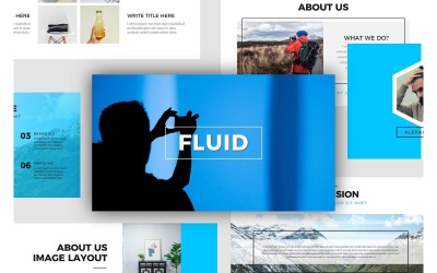 Flytande PowerPoint-presentationsmall
