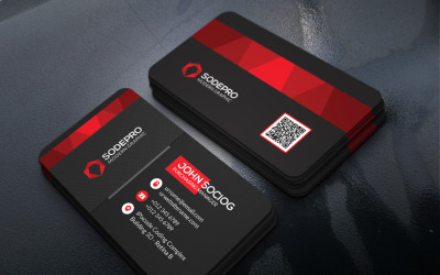 Moderne Visitenkartenvorlage - 02