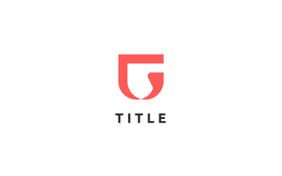 Şık Lite GU UG Red Tech Monogram Logosu