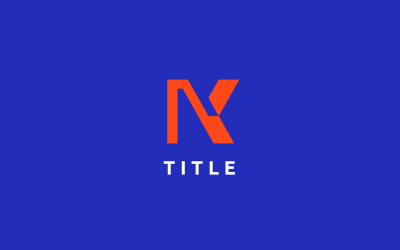 Şık Lite K Monogram Düz Logo