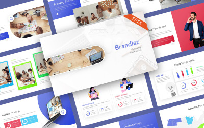 Brandiez Business Marketing PowerPoint sablon
