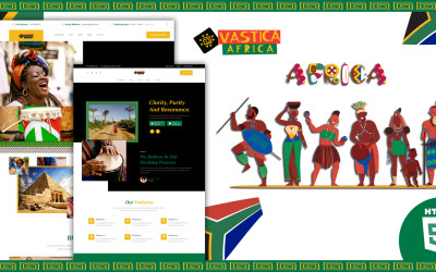 Vastica Africa HTML5 Website Template