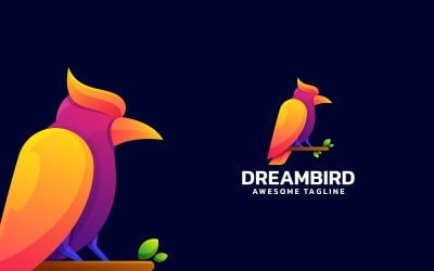 Vector Bird barevné Logo šablona