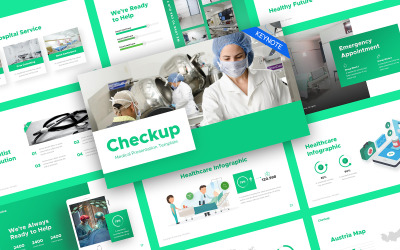 Checkup Medical Professional Keynote Template