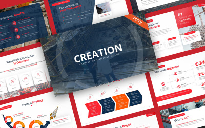 Erstellung Konstruktion PowerPoint-Vorlage