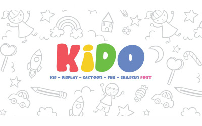 Kido Fun Children Display Font