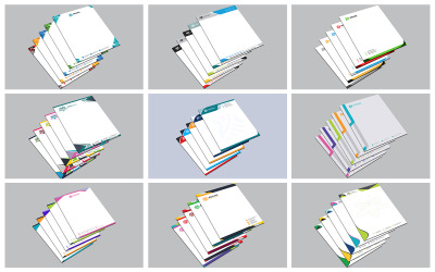 Creative 10 designpaket för brevpapper