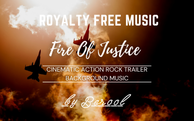 Fire Of Justice - Filmische actie Rock Trailer Stock Music