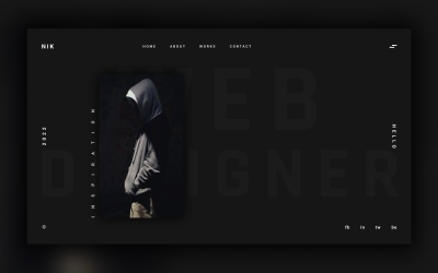 Kelsey - Personal Portfolio PSD-mall