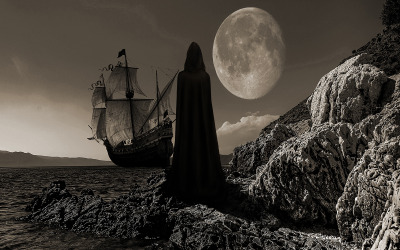 La nave dei morti - Trailer cinematografico horror Stock Music