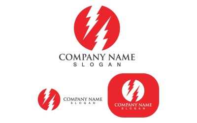 Logotipo y símbolo de Thunderbolt Flash V11