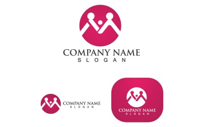 Логотип и символ M Family Care