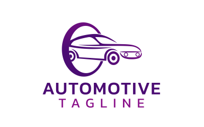Šablona loga vlastního designu pro automobily 3