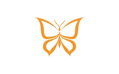 Butterfly Logo Elements Vector Eps V5