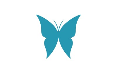 Elementi del logo della farfalla Vector Eps V