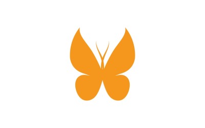Elementi di logo a farfalla Vector Eps V11