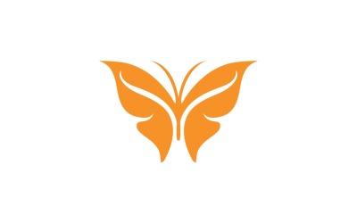Elementos del logotipo de mariposa Vector Eps V9