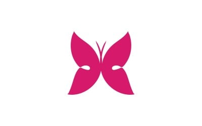 Kelebek Logo Öğeleri Vektör Eps V8