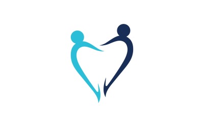 Logo dentaire Logo de soins de santé V16