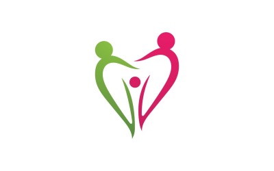 Logotipo dental Logotipo de atención médica V25