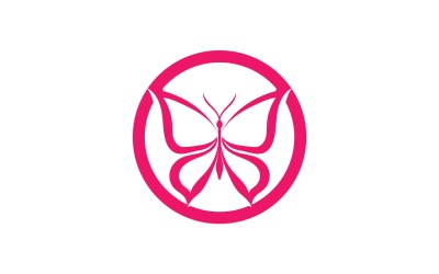 Butterfly Logo Elements Vector Eps V23