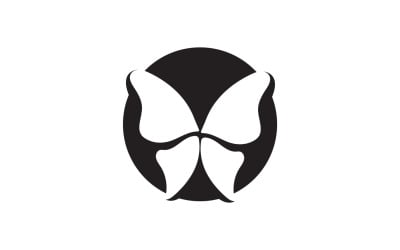 Butterfly Logo Elements Vector Eps V33