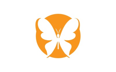 Butterfly Logo Elements Vector Eps V34